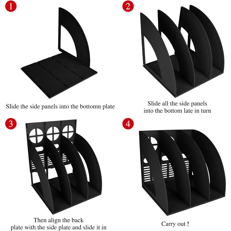 Inbox Zero Louima Plastic Magazine Holder Wayfair Canada